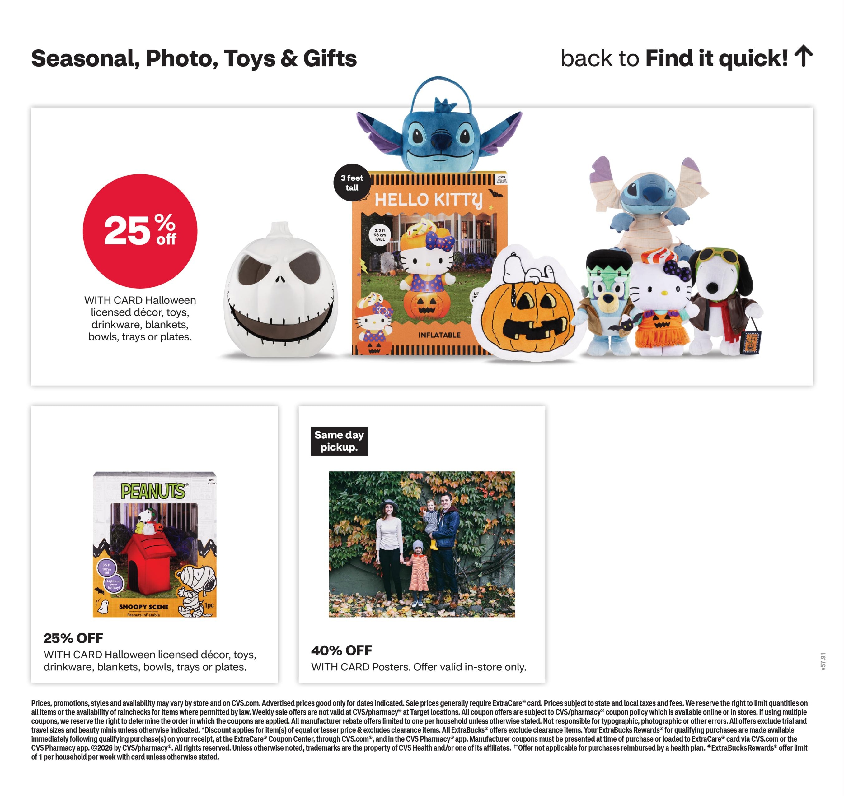 CVS Pharmacy (Boise Area, ID) Weekly Ad October 18 - 24, 2026