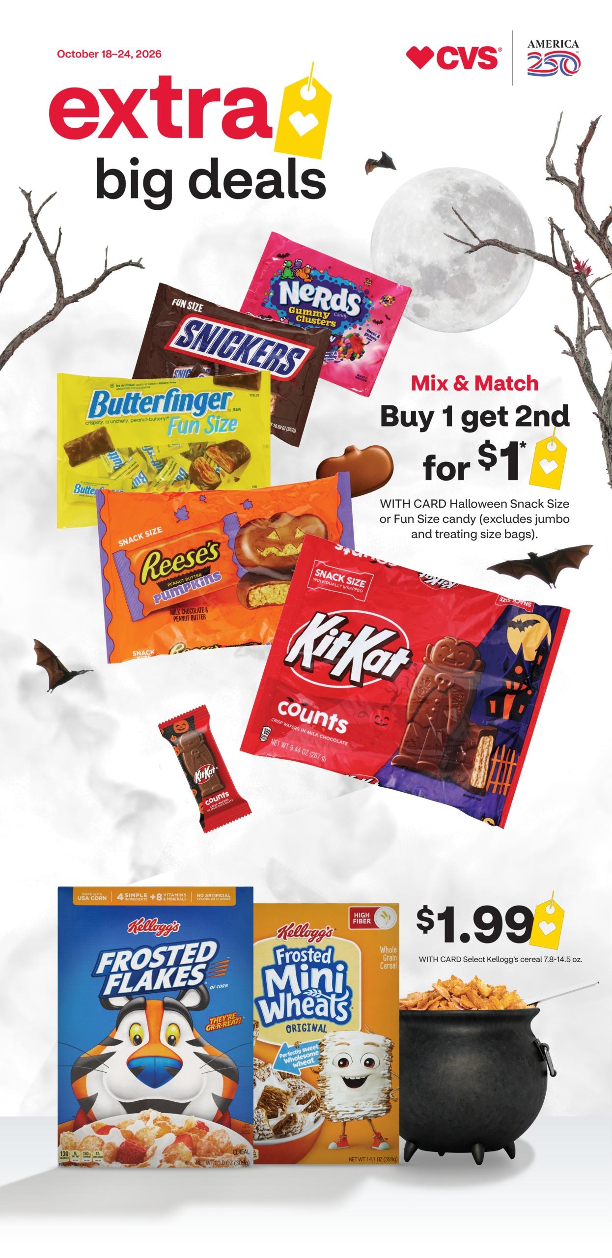 CVS Pharmacy (Boardman Area, OR) Weekly Ad October 18 - 24, 2026