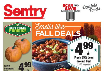 Daniels Sentry Weekly Ad October 15 - 21, 2026