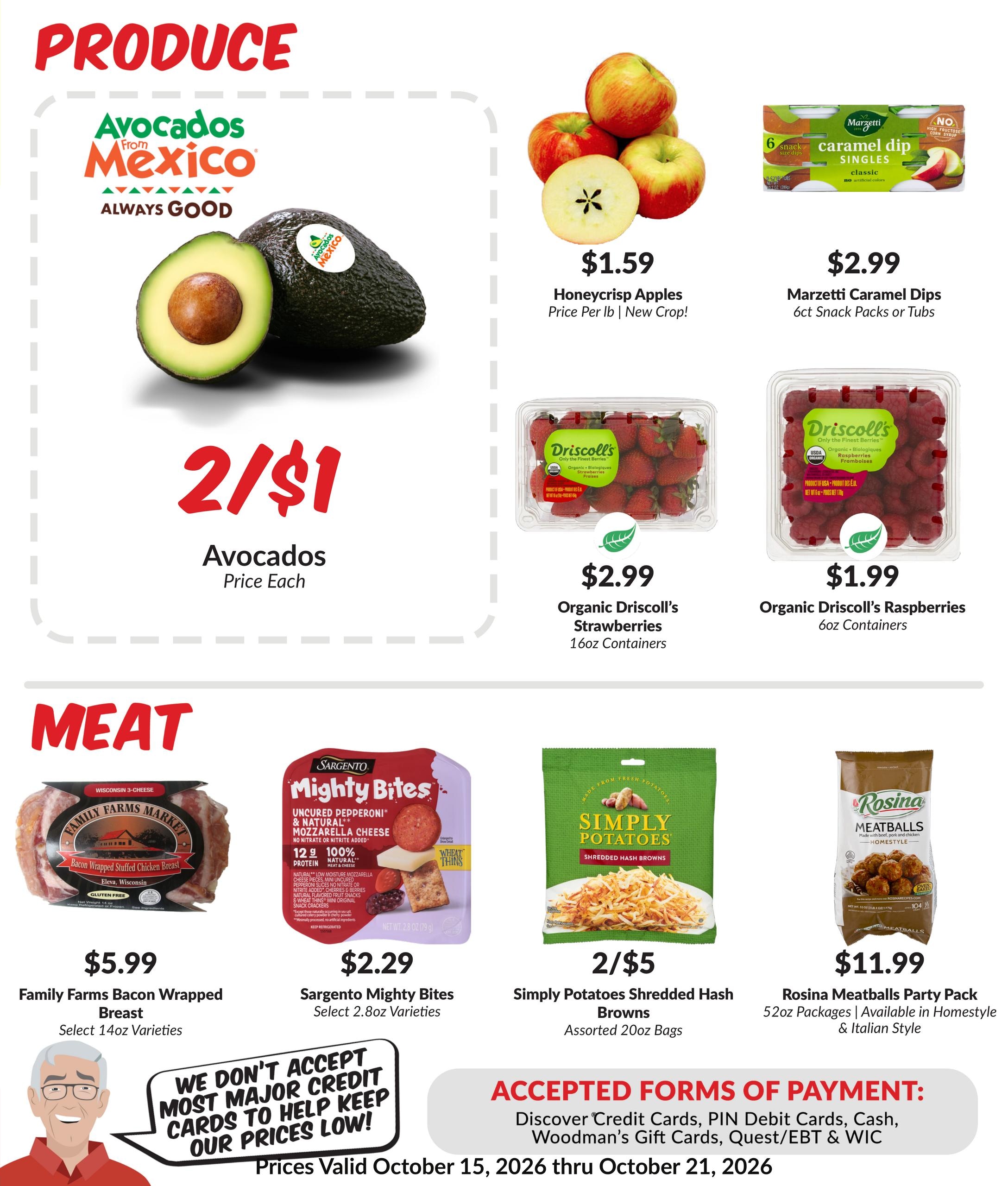 Woodman's Food Market (Colgate-Milwaukee Area, WI) M1000 Weekly Weekly Ad October 15 - 21, 2026