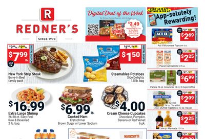 Redner's Markets (Allentown and other locations, PA) Weekly Ad October 15 - 21, 2026