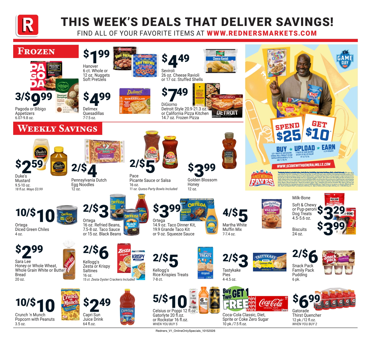 Redner's Markets (Camden and other locations, DE) Weekly Ad October 15 - 21, 2026