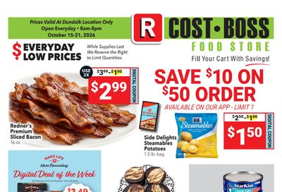 Redner's Markets (Dundalk, MD) Weekly Ad October 15 - 21, 2026