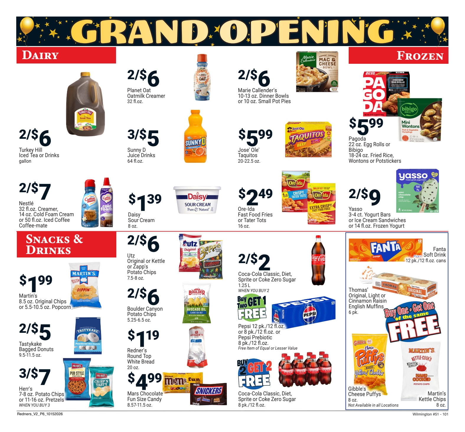 Redner's Markets (Wilmington, DE) Weekly Ad October 15 - 21, 2026