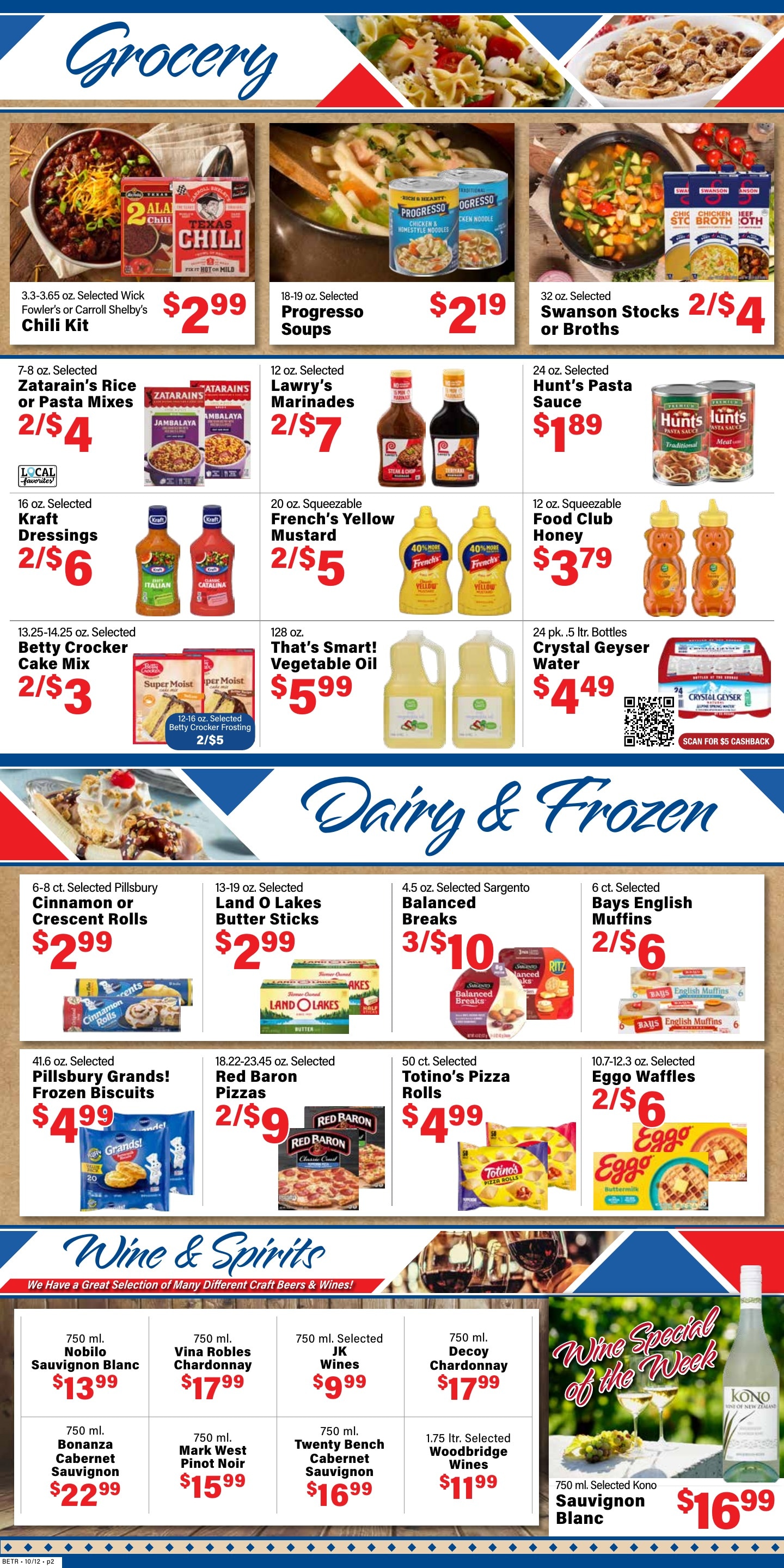 Bet-R Store Weekly Ad October 16 - 18, 2026