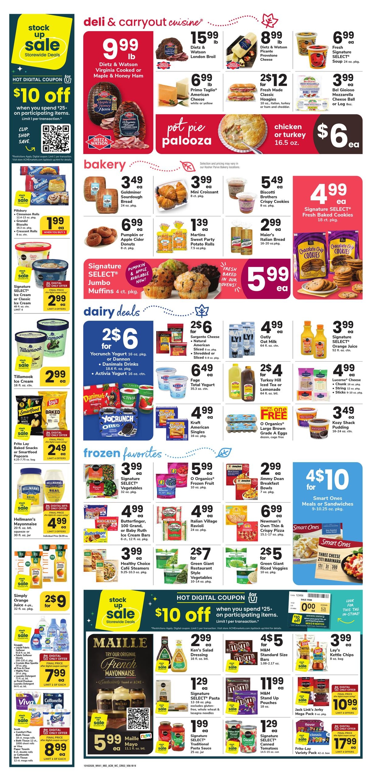 Acme Markets (Bethany Beach Area, DE) Weekly Ad October 16 - 22, 2026