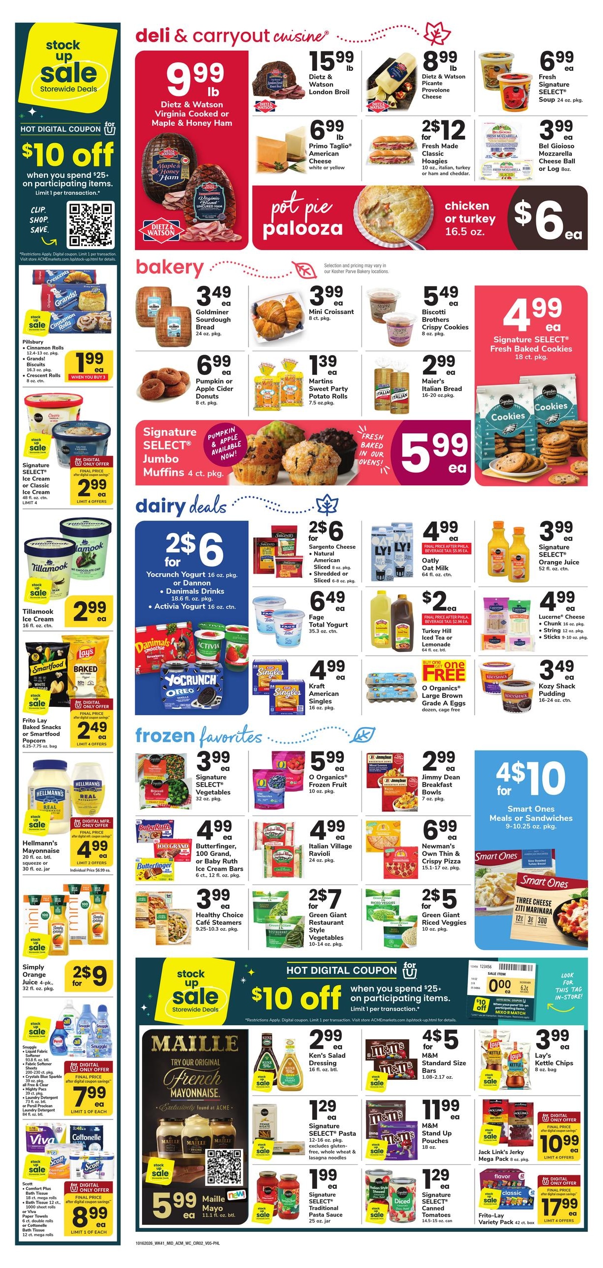 Acme Markets (Philadelphia Area, PA) Weekly Ad October 16 - 22, 2026