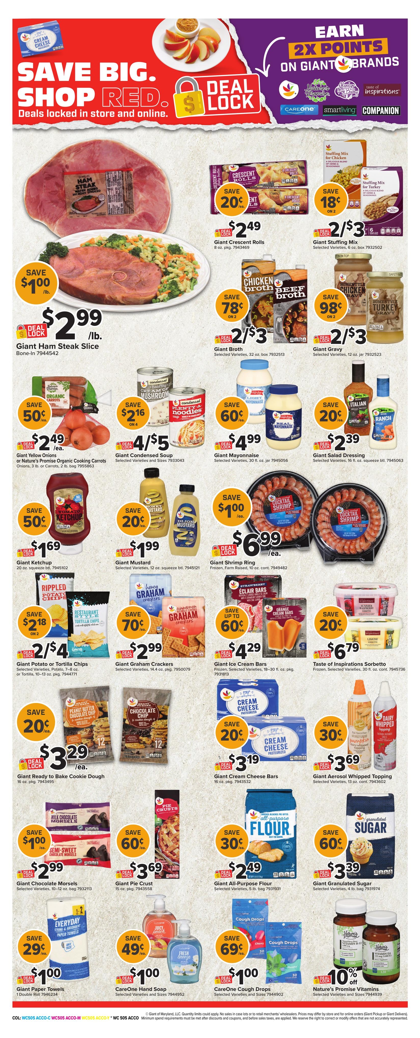 Giant Food (Annapolis Area, MD) Weekly Ad October 16 - 22, 2026
