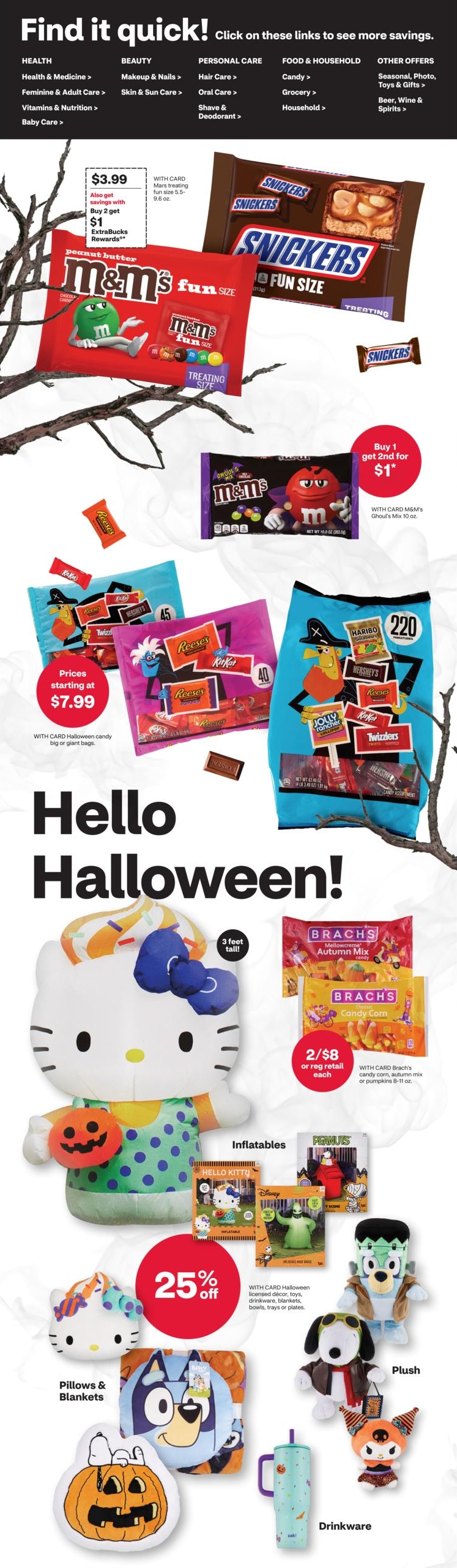 CVS Pharmacy (Auburn Area, IN) Weekly Ad October 18 - 24, 2026
