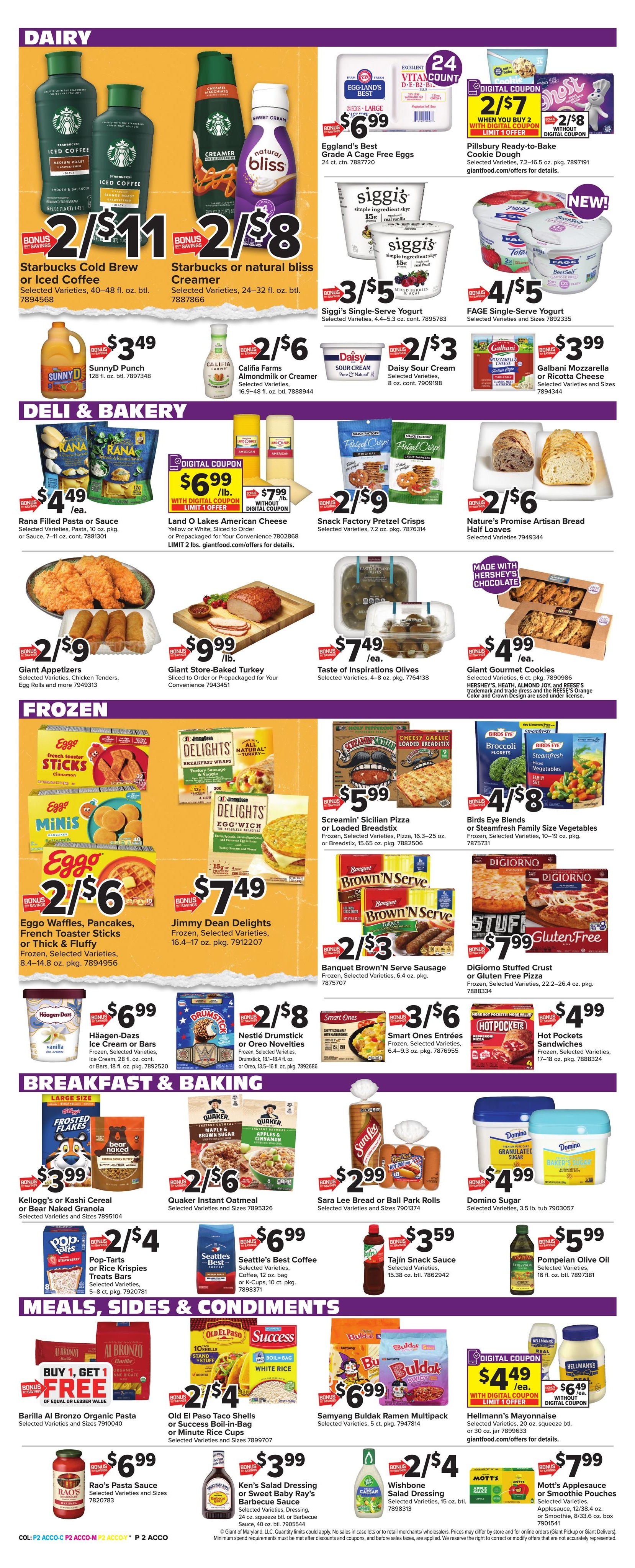 Giant Food (Alexandria Area, VA) Weekly Ad October 16 - 22, 2026