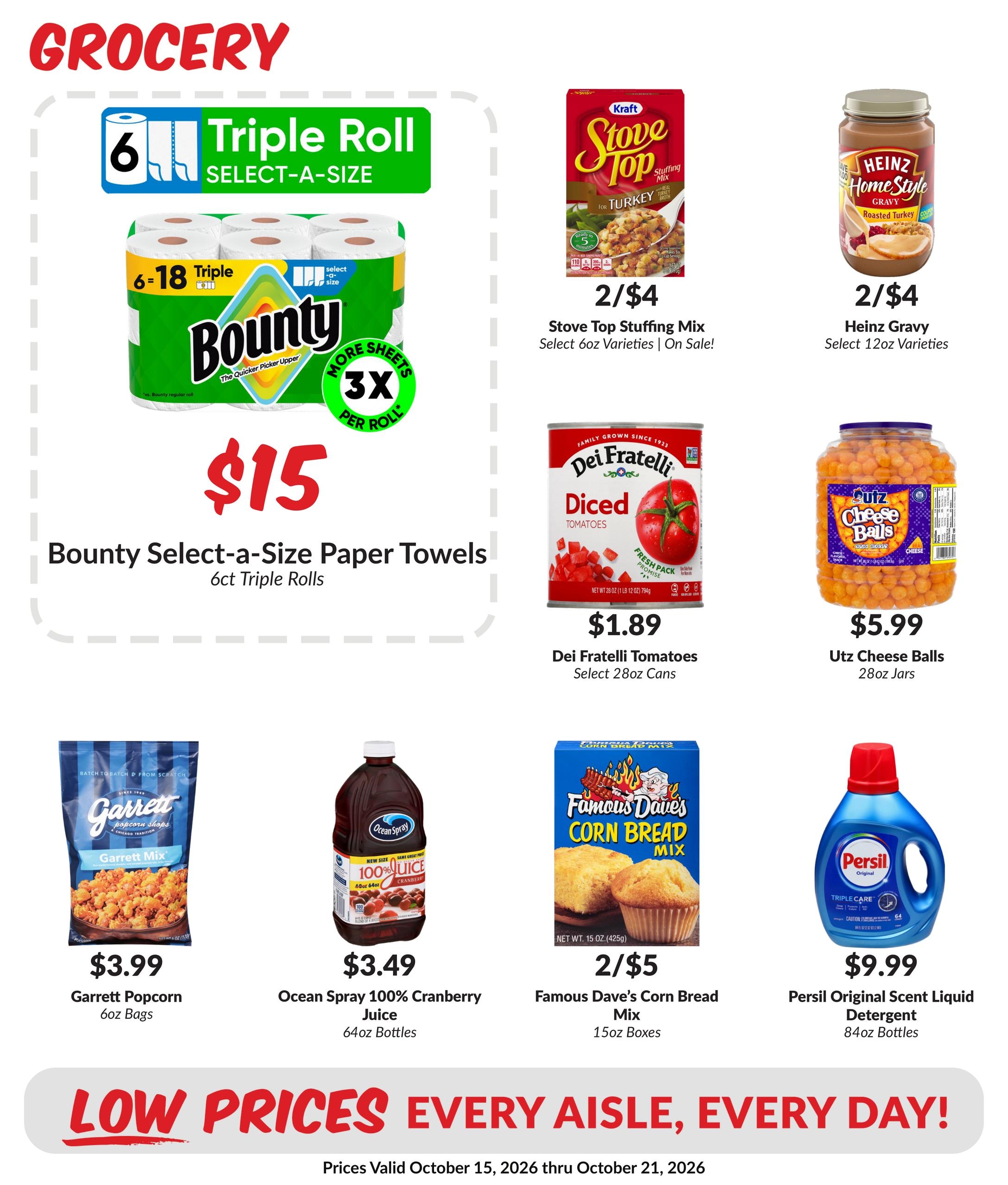 Woodman's Food Market (Aurora Area, IL) M1000 Weekly Weekly Ad October 15 - 21, 2026