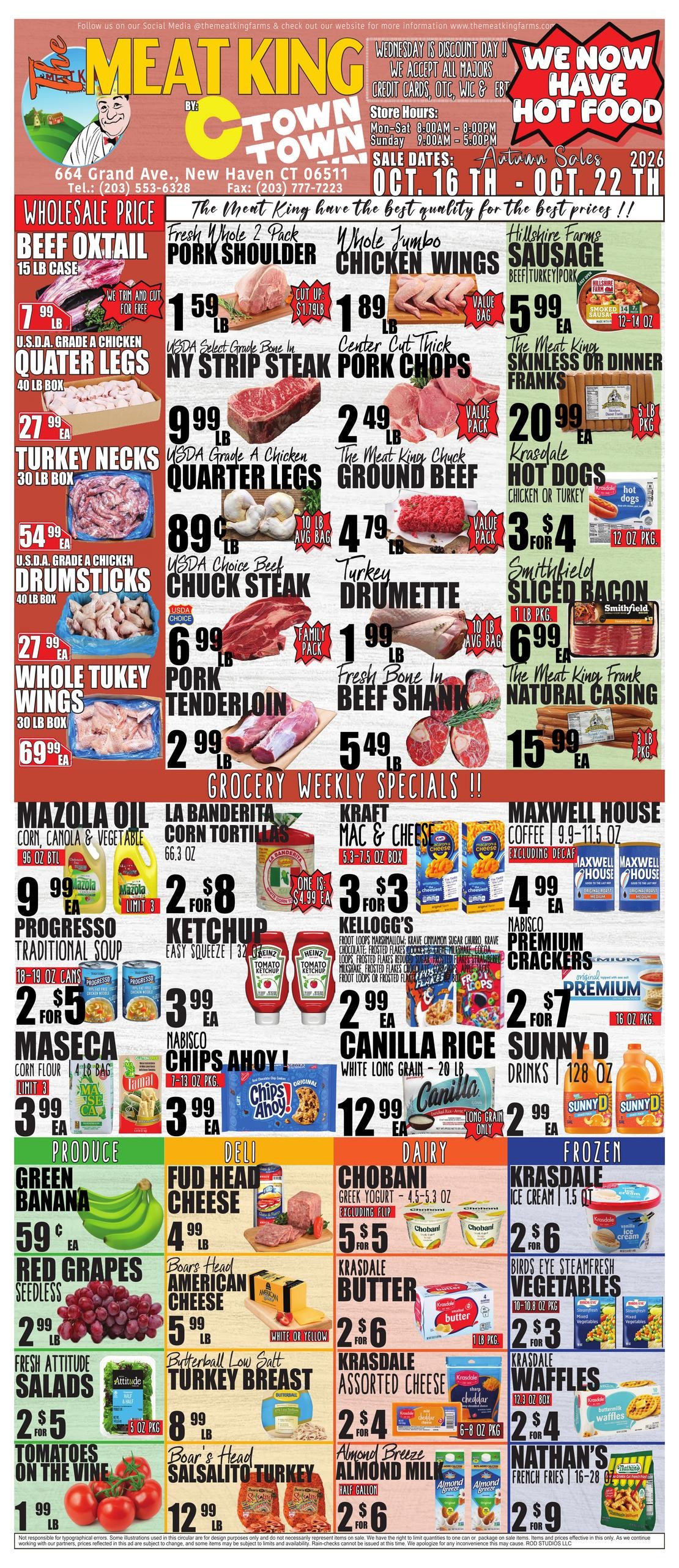 C Town (Hamden Area, CT) Weekly Ad October 16 - 22, 2026