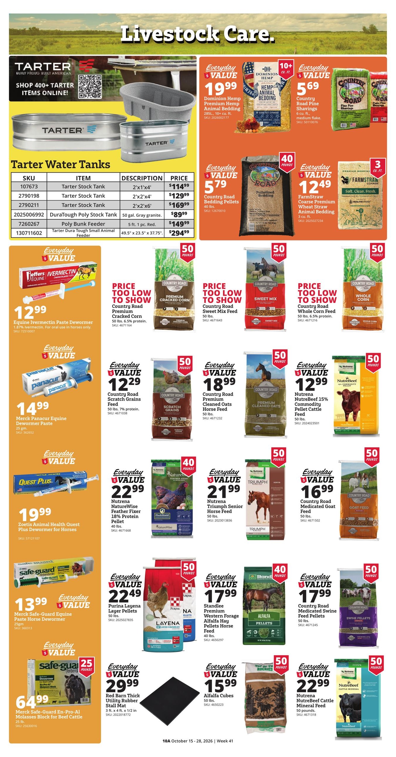 Rural King (Mobile-Montgomery Area, AL) Weekly Ad October 15 - 28, 2026