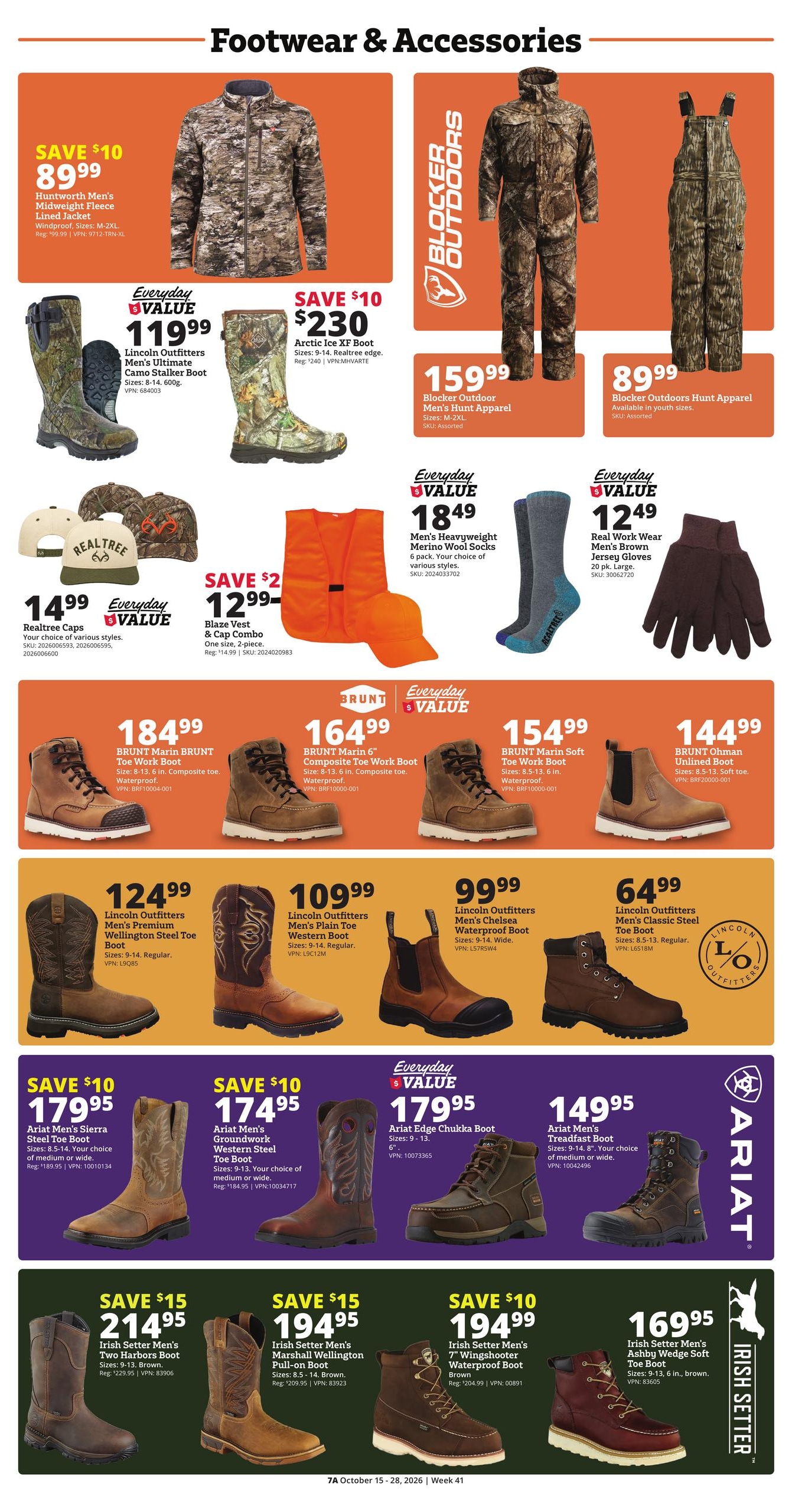 Rural King (Mobile-Montgomery Area, AL) Weekly Ad October 15 - 28, 2026