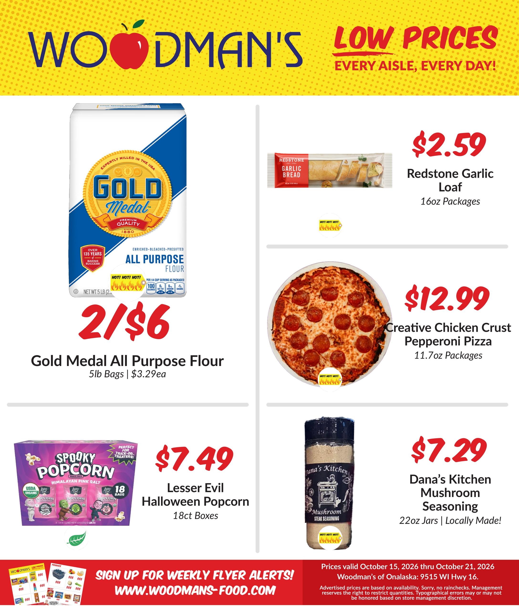 Woodman's Food Market (Spring Grove Area, MN) M1000 Weekly Weekly Ad October 15 - 21, 2026