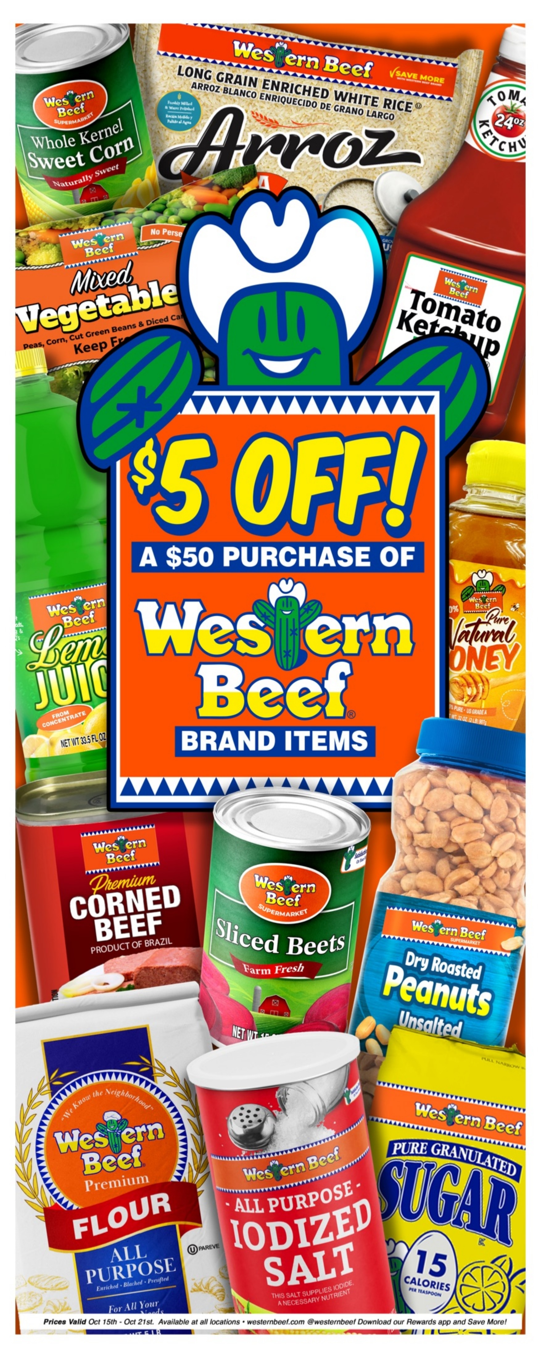 Western Beef (New York) Weekly Ad October 15 - 21, 2026