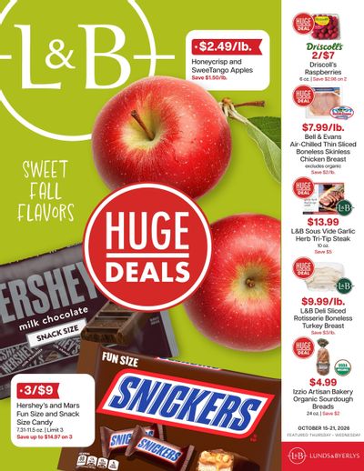 Lunds & Byerlys Weekly Ad October 15 - 21, 2026