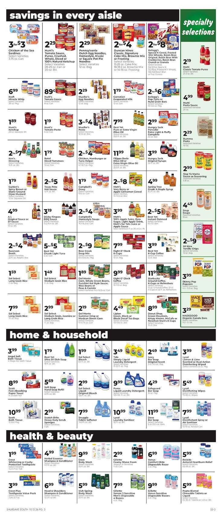 Valley Hometown Market Weekly Ad October 15 - 21, 2026