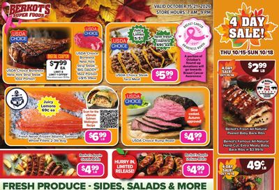 Berkot's Super Foods (Illinois) Weekly Ad October 15 - 21, 2026