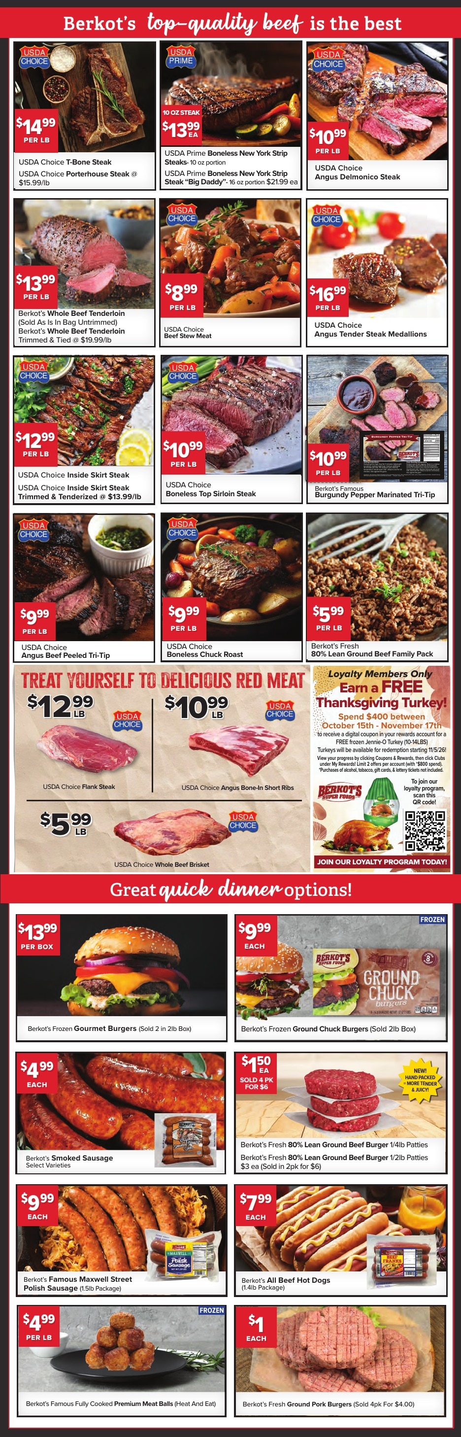 Berkot's Super Foods (Illinois) Weekly Ad October 15 - 21, 2026