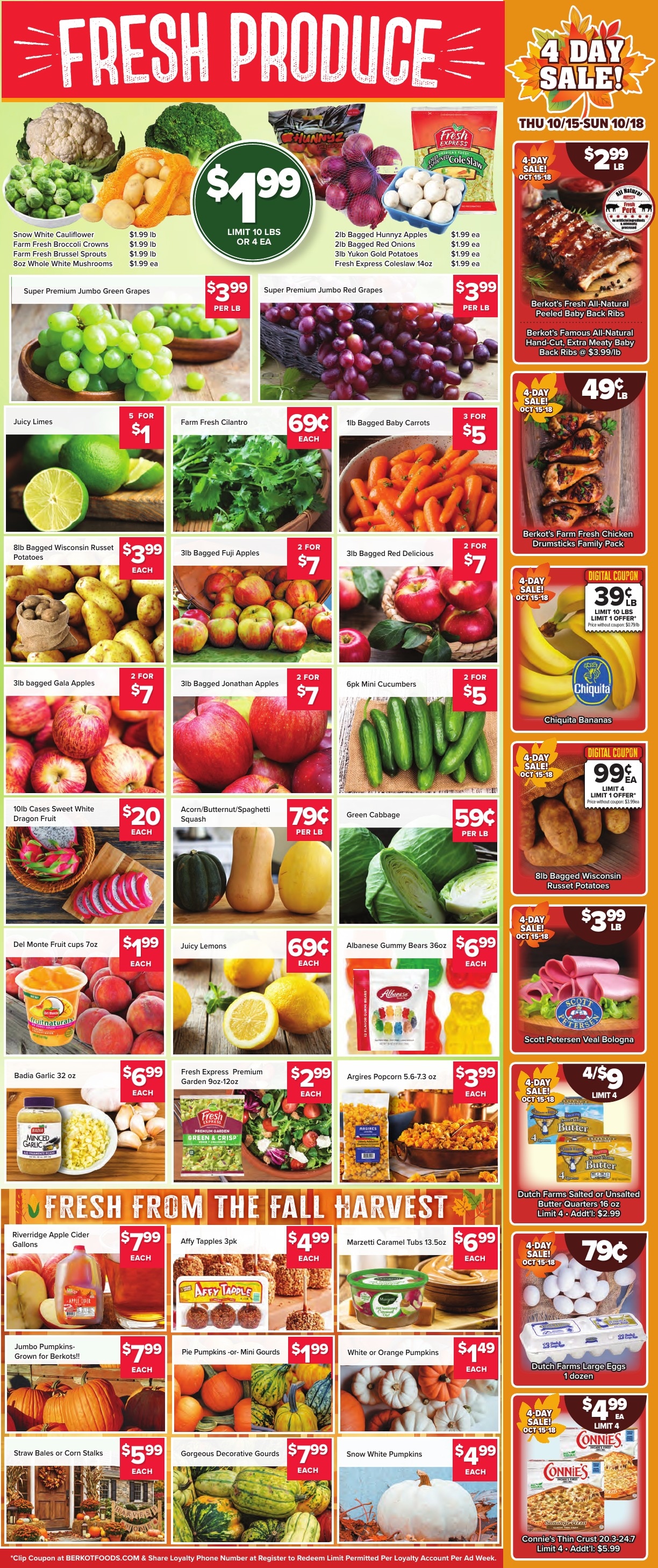 Berkot's Super Foods (Illinois) Weekly Ad October 15 - 21, 2026