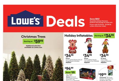 Lowe's (Del Rio Area, TX) Weekly Ad October 15 - 28, 2026