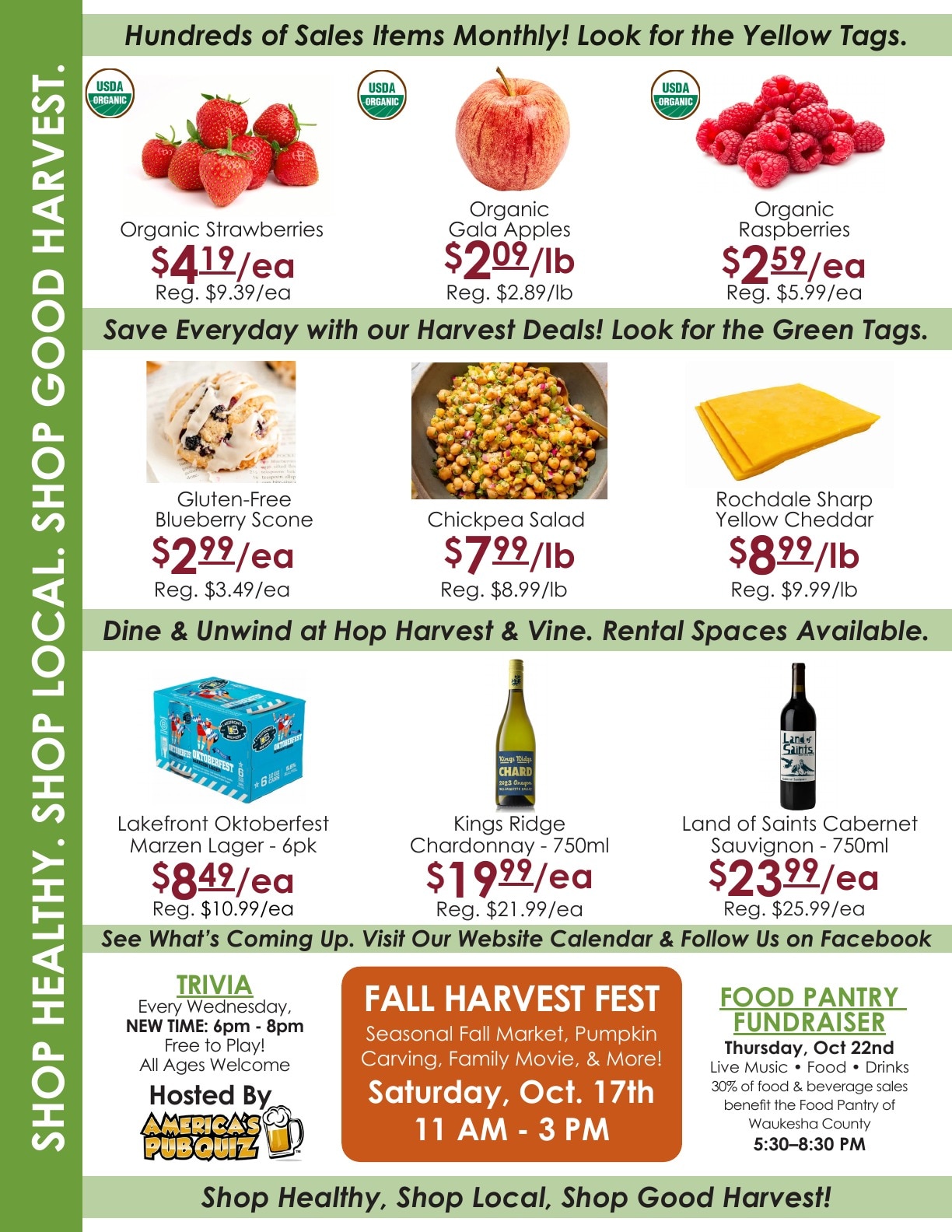 Good Harvest Market Weekly Ad October 16 - 22, 2026