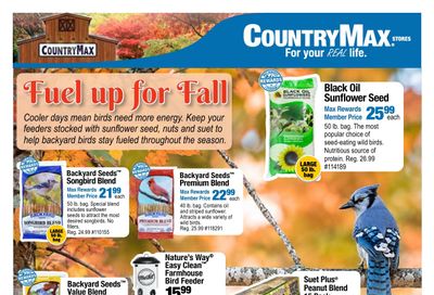 CountryMax Weekly Ad October 15 - November 4, 2026