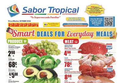 Sabor Tropical Weekly Ad October 16 - 22, 2026