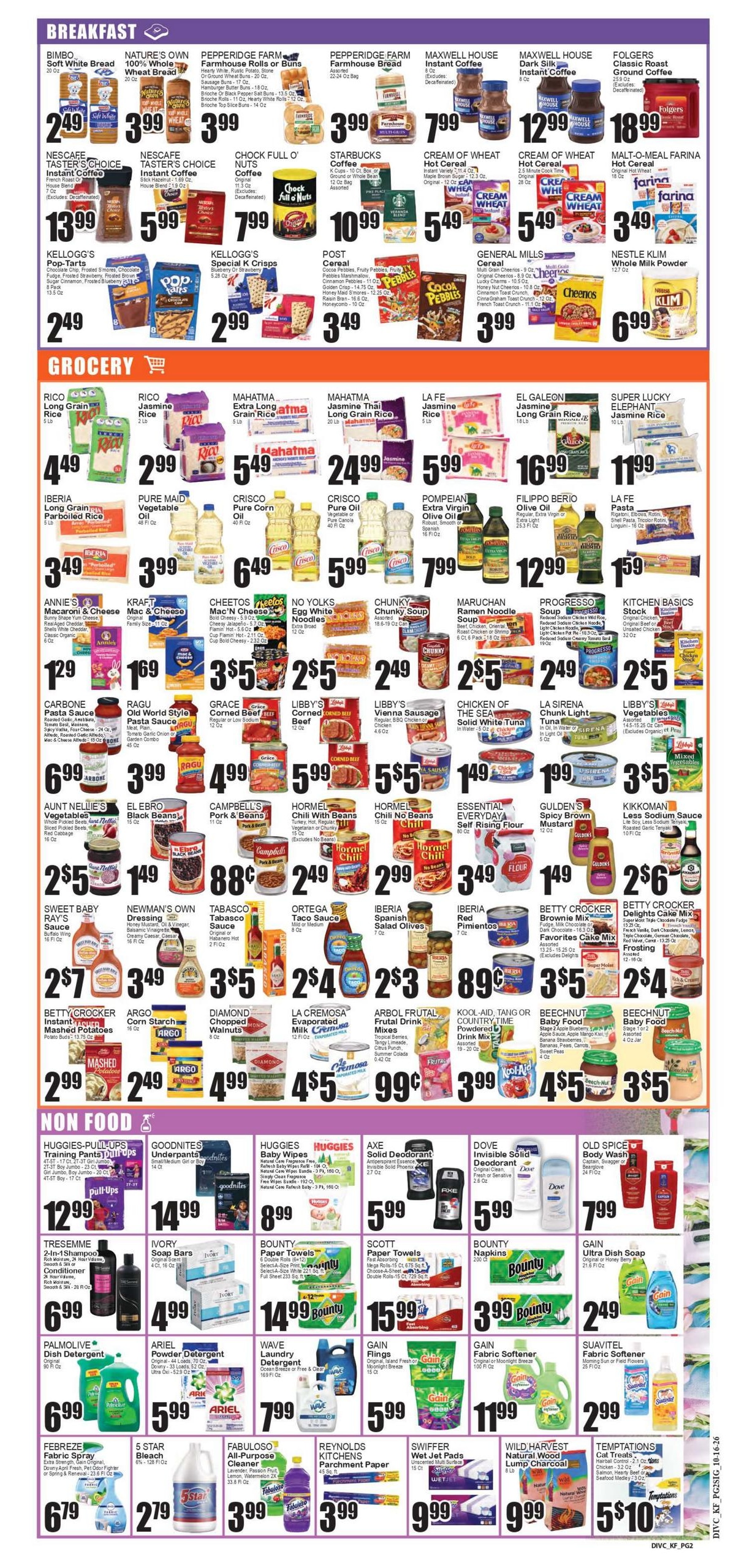 Sabor Tropical Weekly Ad October 16 - 22, 2026