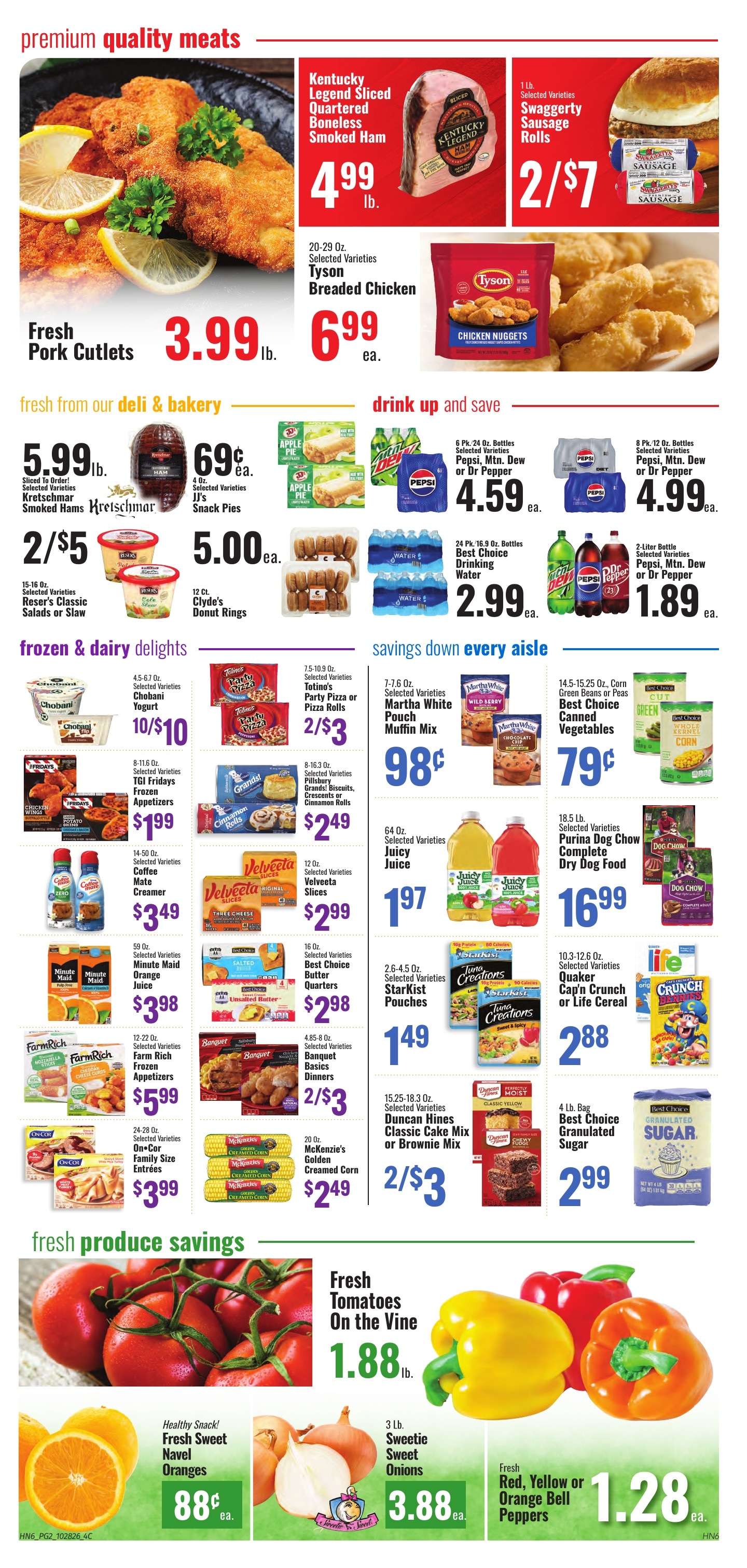 Hays Family Grocery Weekly Ad October 28 - November 3, 2026