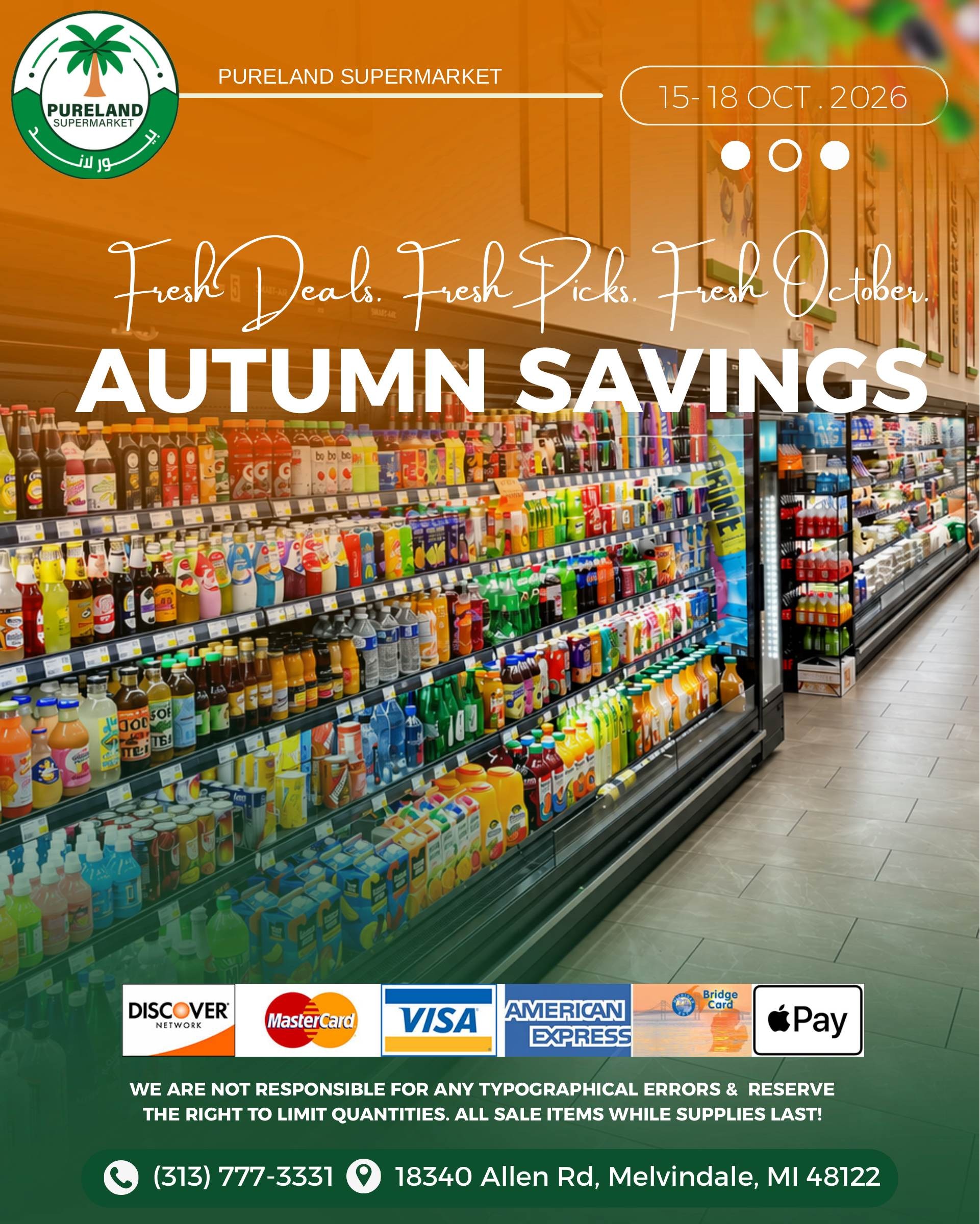 Pureland Supermarket Weekly Ad October 15 - 21, 2026
