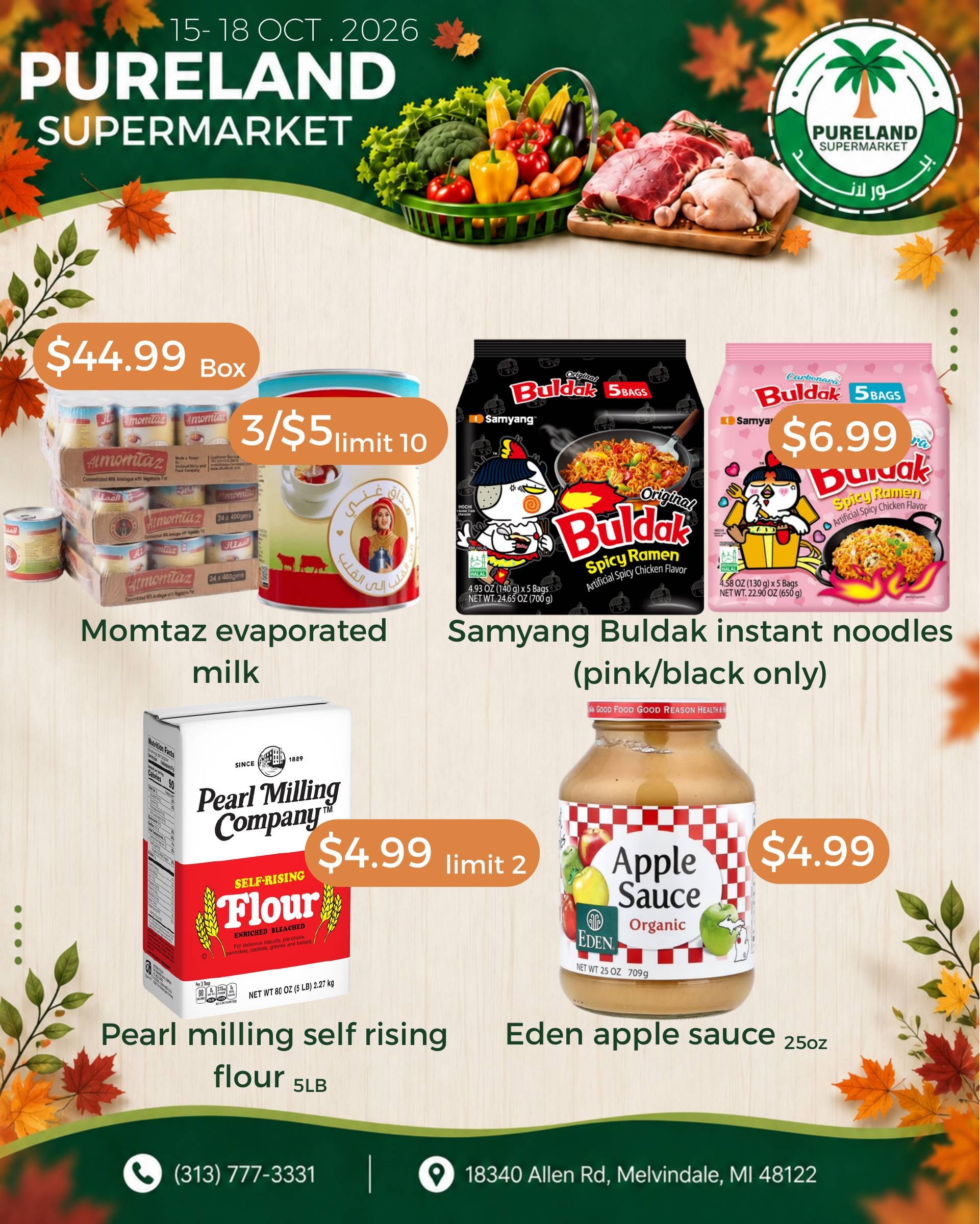 Pureland Supermarket Weekly Ad October 15 - 21, 2026