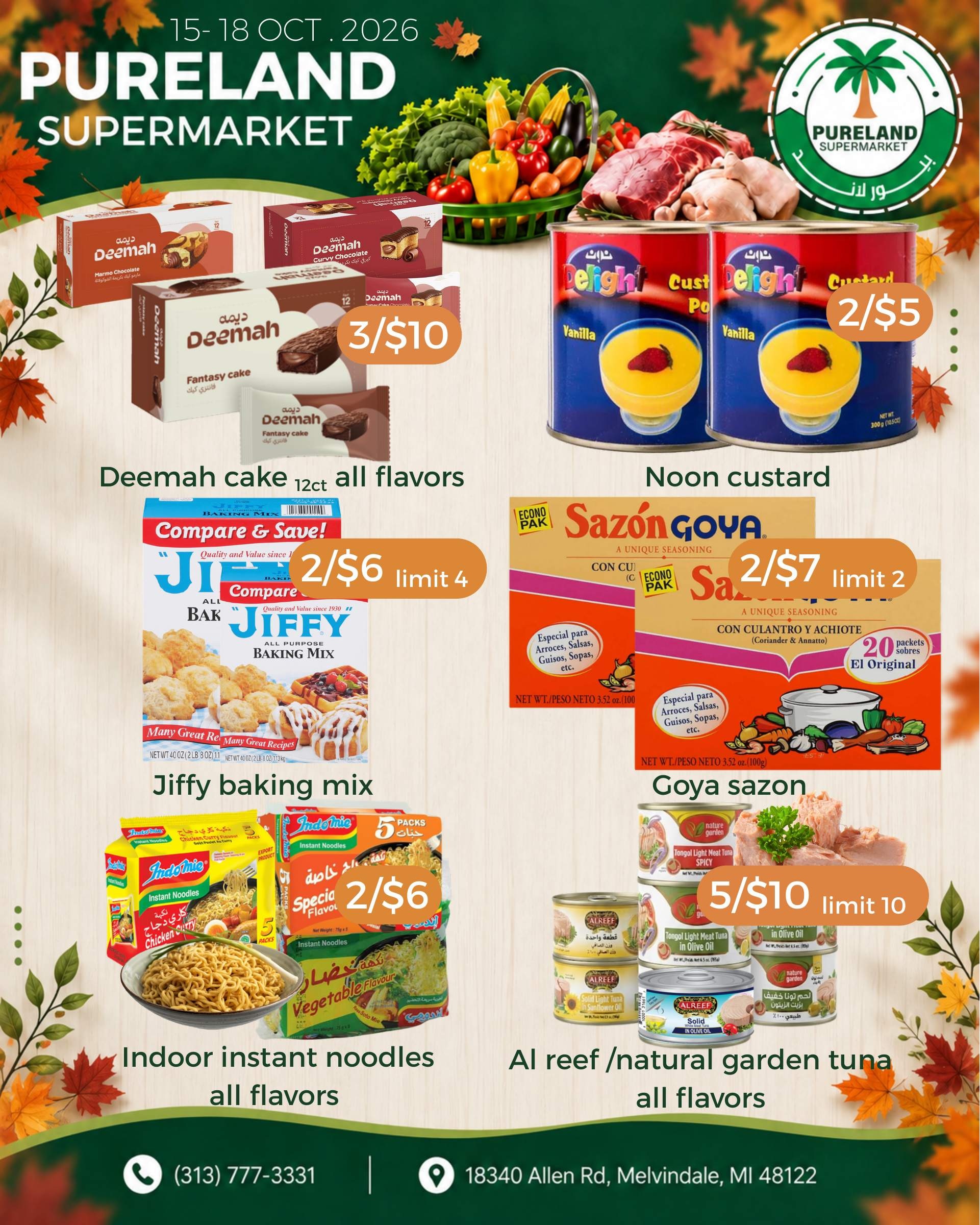 Pureland Supermarket Weekly Ad October 15 - 21, 2026