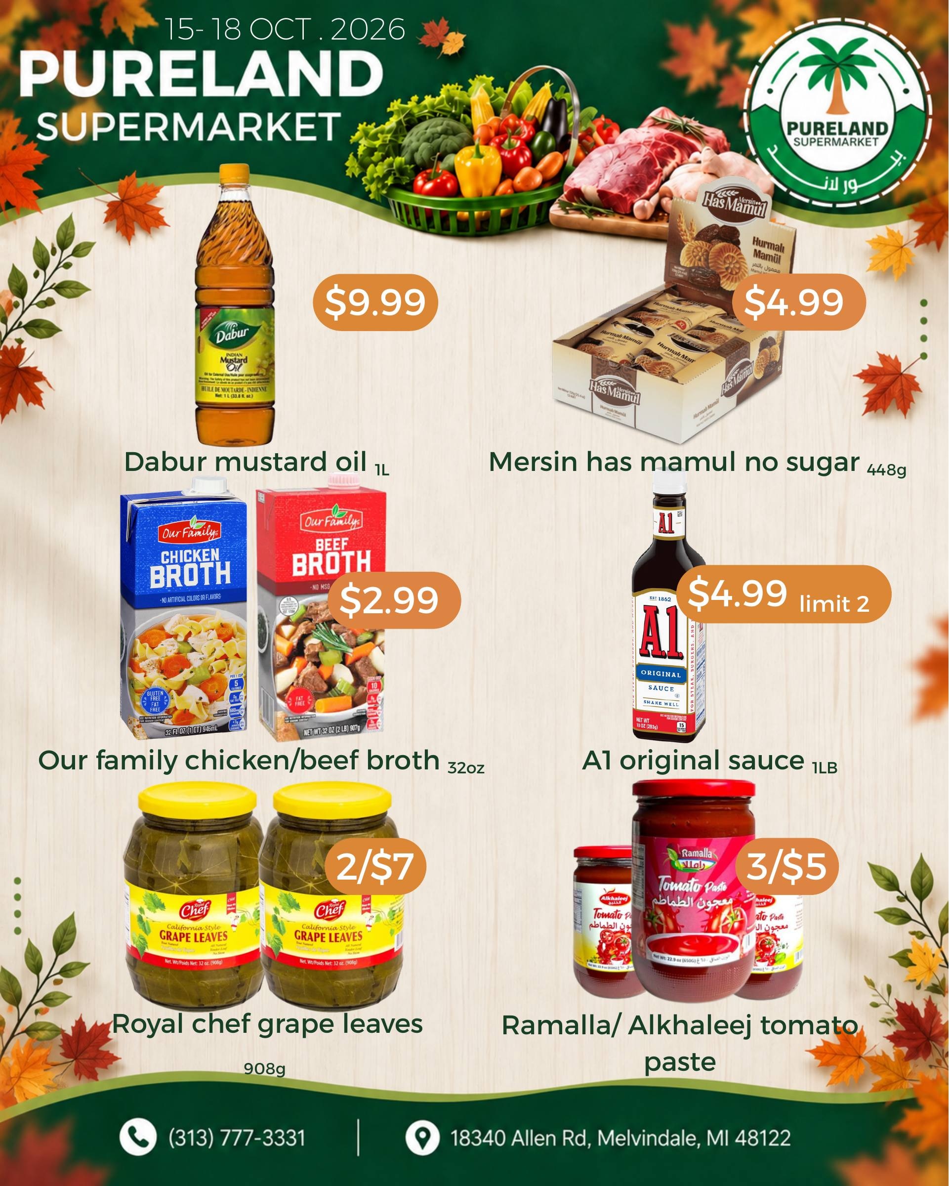 Pureland Supermarket Weekly Ad October 15 - 21, 2026
