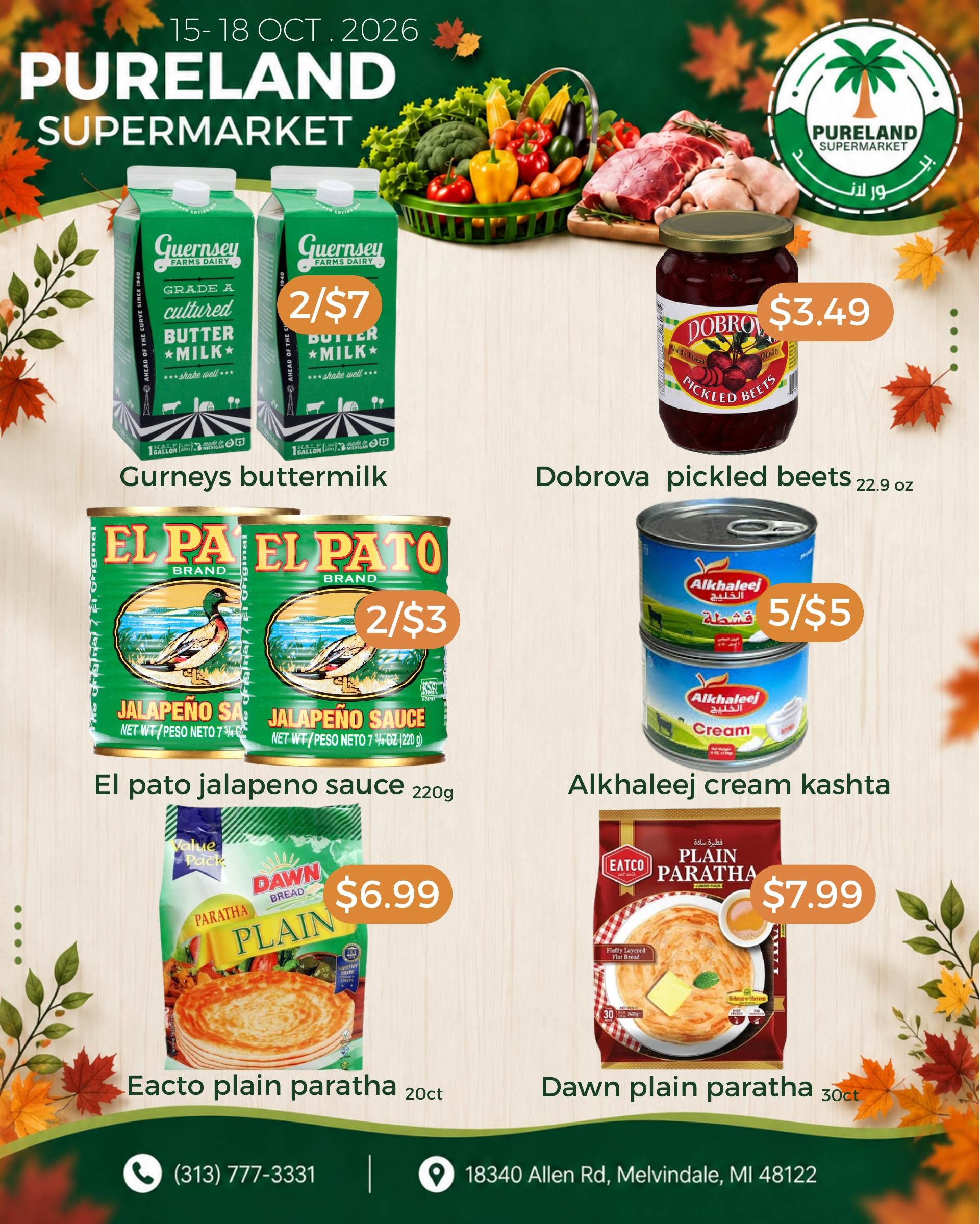 Pureland Supermarket Weekly Ad October 15 - 21, 2026