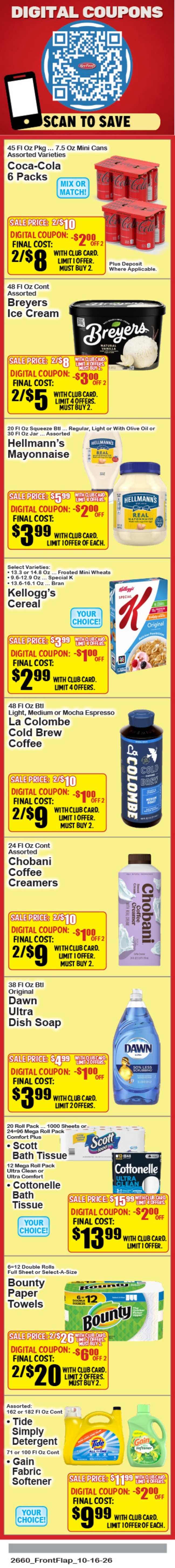 Food World Supermarket Weekly Ad October 16 - 22, 2026