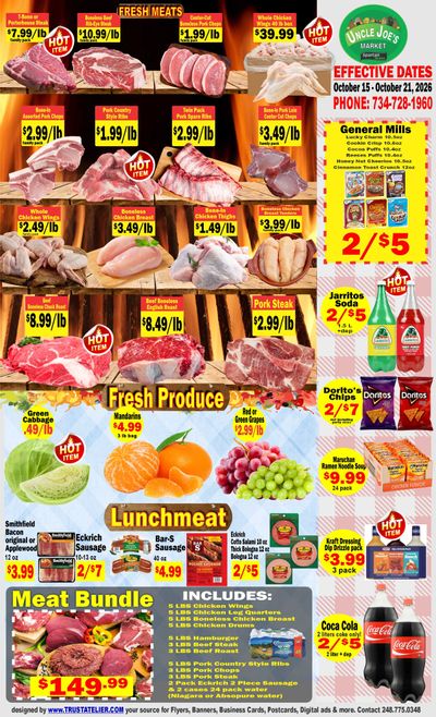 Uncle Joe's Market Weekly Ad October 15 - 21, 2026