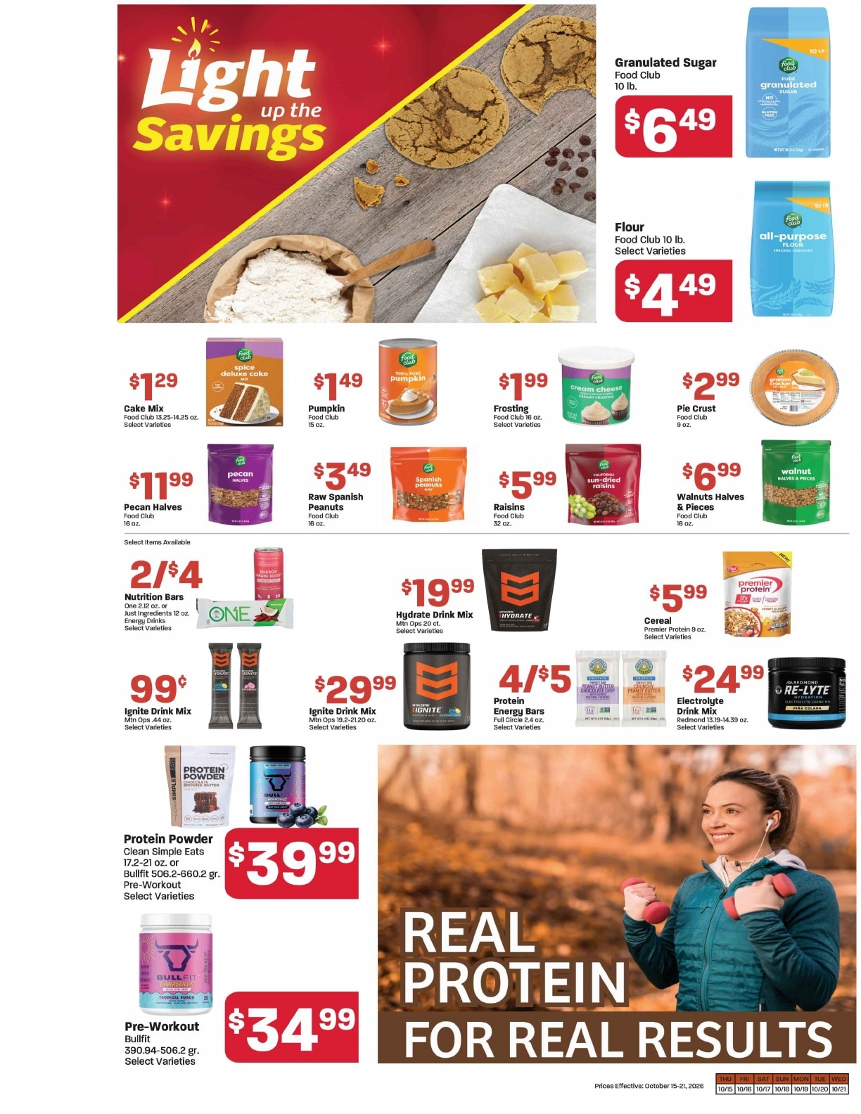 Lallatin Food Town Weekly Ad October 15 - 21, 2026