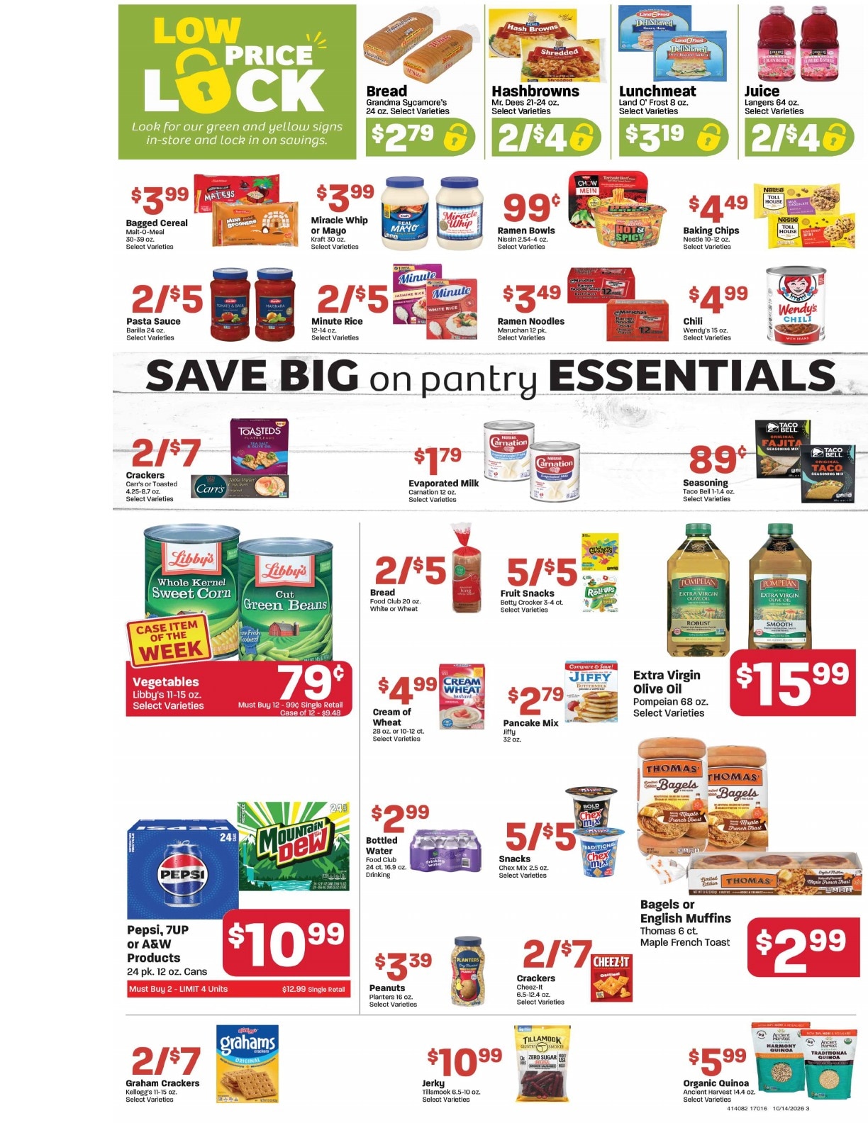 Lallatin Food Town Weekly Ad October 15 - 21, 2026