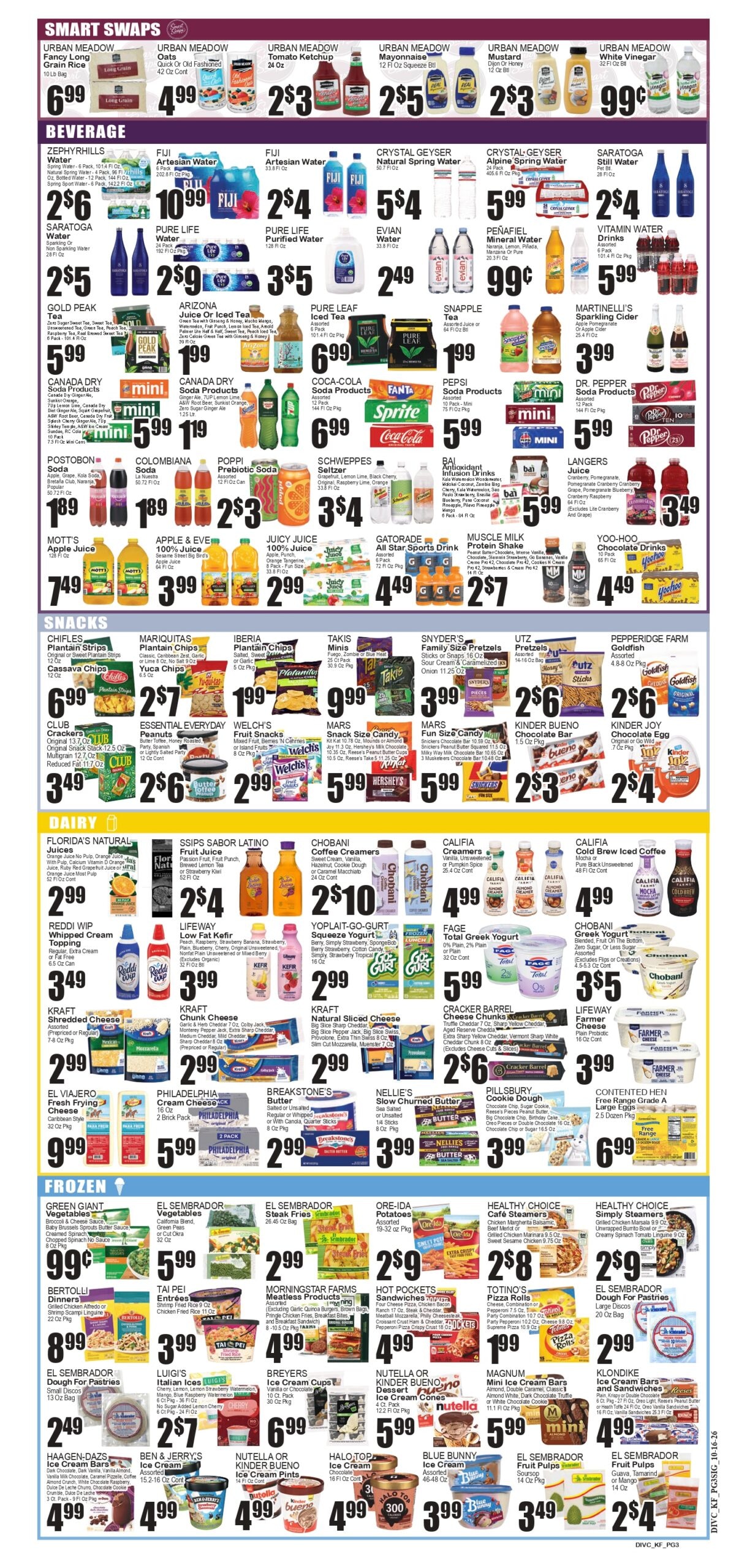 Festival Supermarket Weekly Ad October 16 - 22, 2026