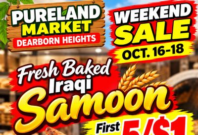 Pureland Supermarket (25625 Joy Road, Dearborn Heights, MI) Weekly Ad October 16 - 17, 2026