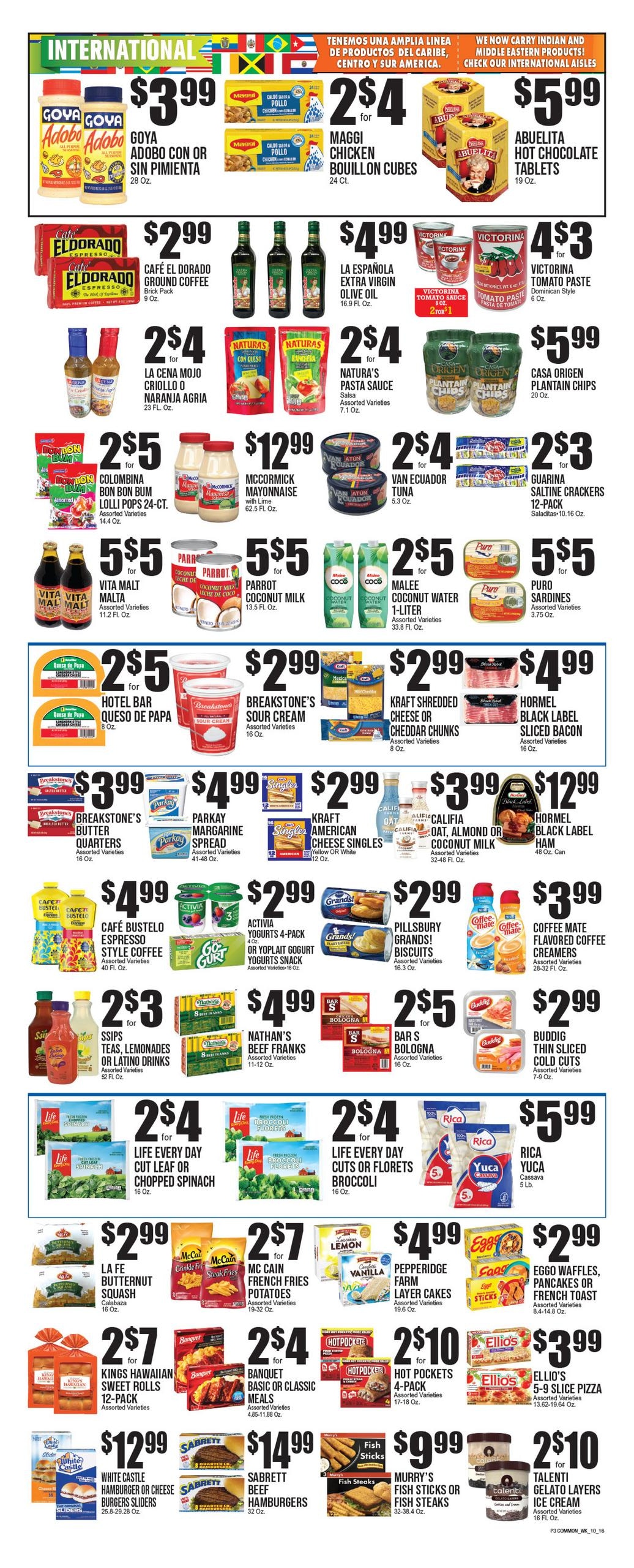 Extra Supermarket (Elizabeth-Woodbridge Area, NJ) Weekly Ad October 16 - 29, 2026