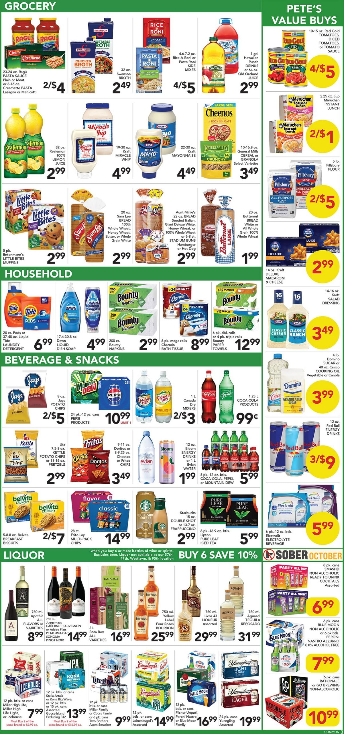 Pete's Fresh Market (Bedford Park Area, IL) Weekly Ad October 14 - 20, 2026