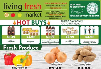 Living Fresh Market Weekly Ad October 14 - 20, 2026