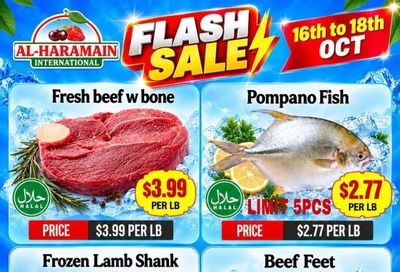 Al-Haramain International (33250 West 12 Mile Road, Farmington Hills, MI) Weekly Ad October 16 - 17, 2026