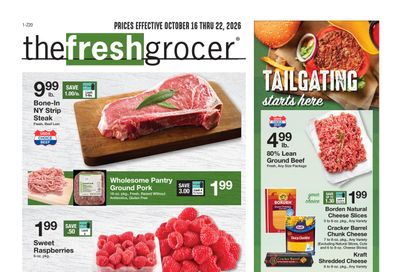 The Fresh Grocer (1880 Stefko Blvd, Bethlehem, PA) Weekly Ad October 16 - 22, 2026