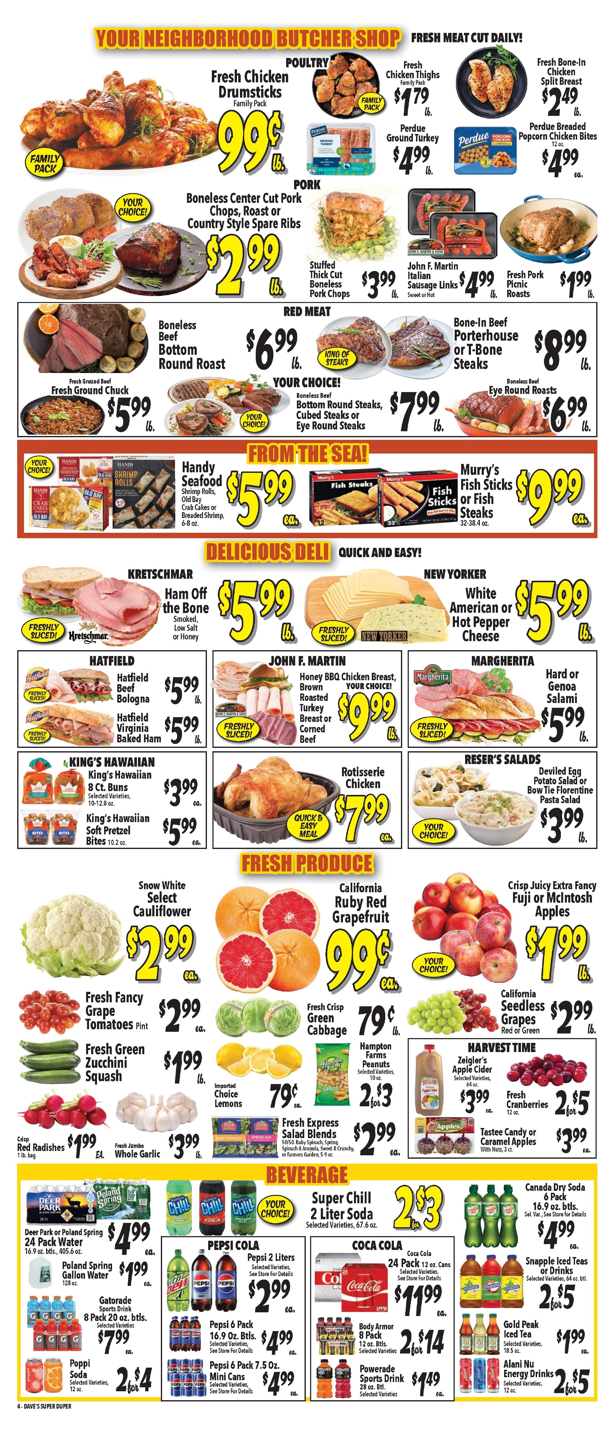Dave's Super Duper Weekly Ad October 16 - 22, 2026