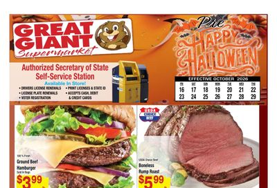 Great Giant Supermarket (1226 Madison Avenue Southeast, Grand Rapids, MI) Weekly Ad October 16 - 29, 2026