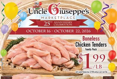 Uncle Giuseppe's Marketplace Weekly Ad October 16 - 22, 2026